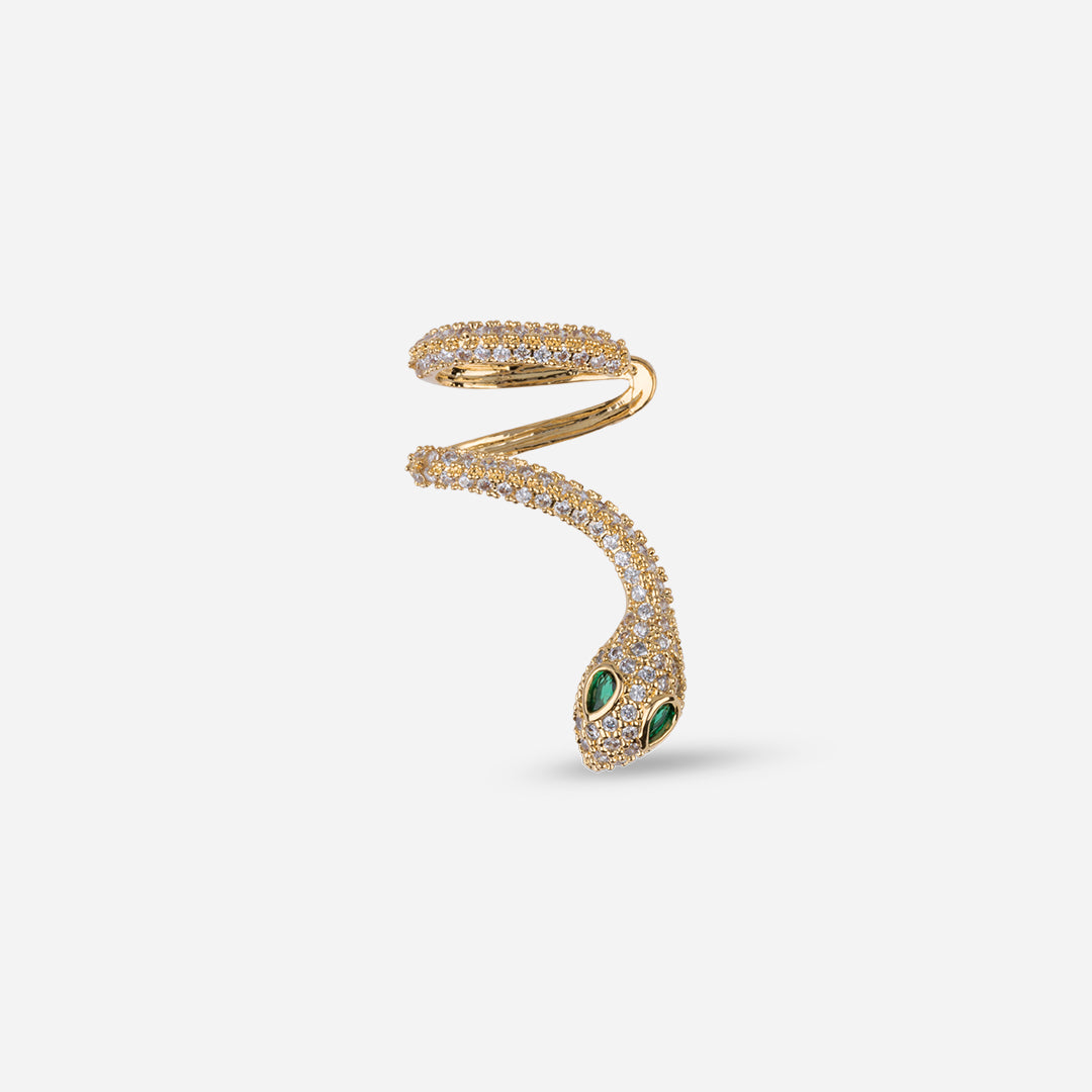Diamond Snake Stud earrings