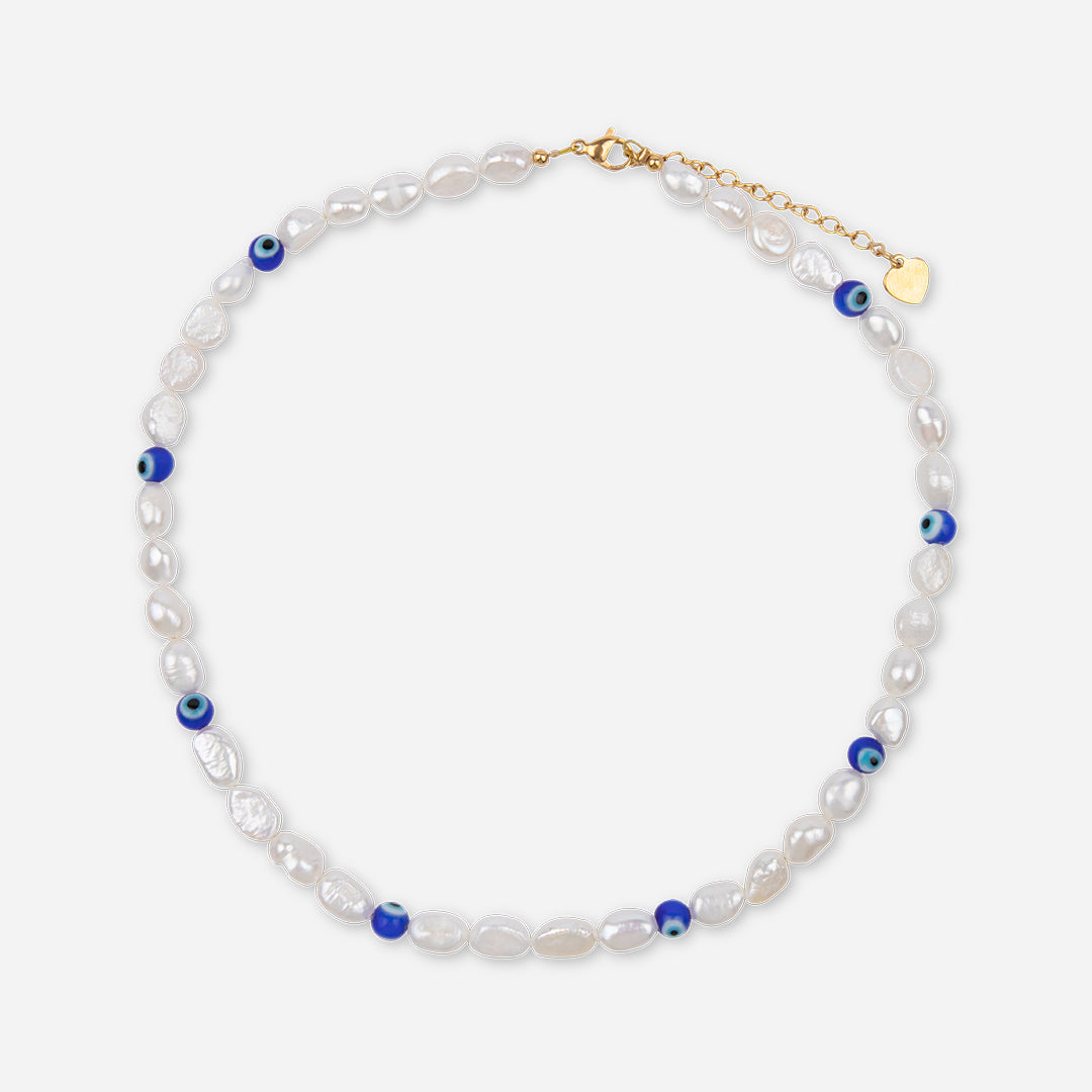 The Evil Eye Pearl necklace