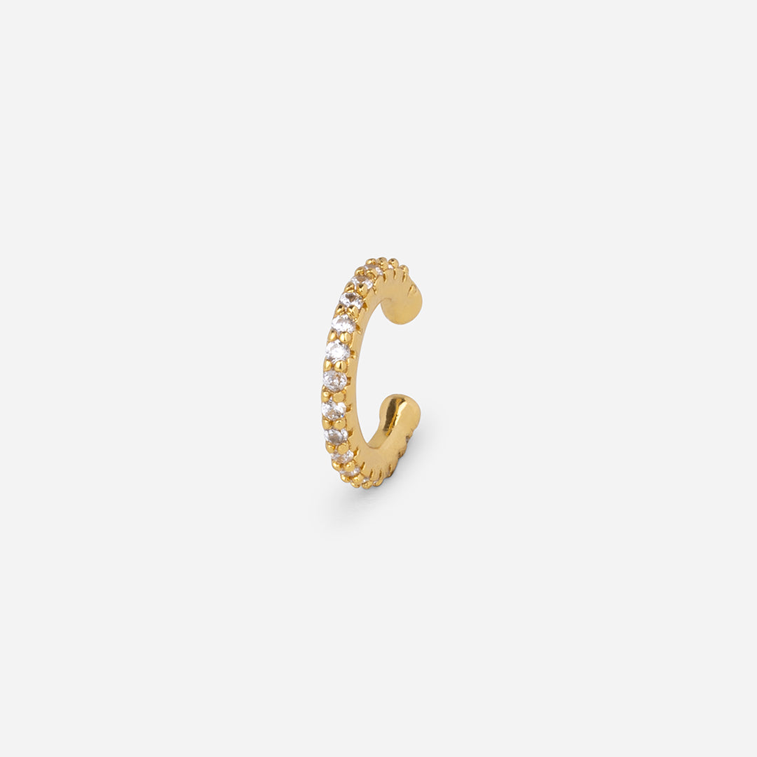 The Eternity Diamond ear cuff