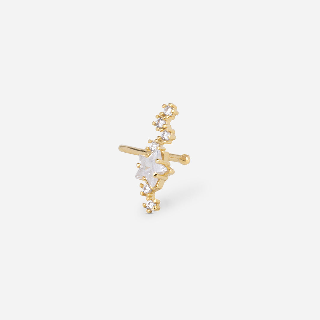 The Shooting Star ear cuff